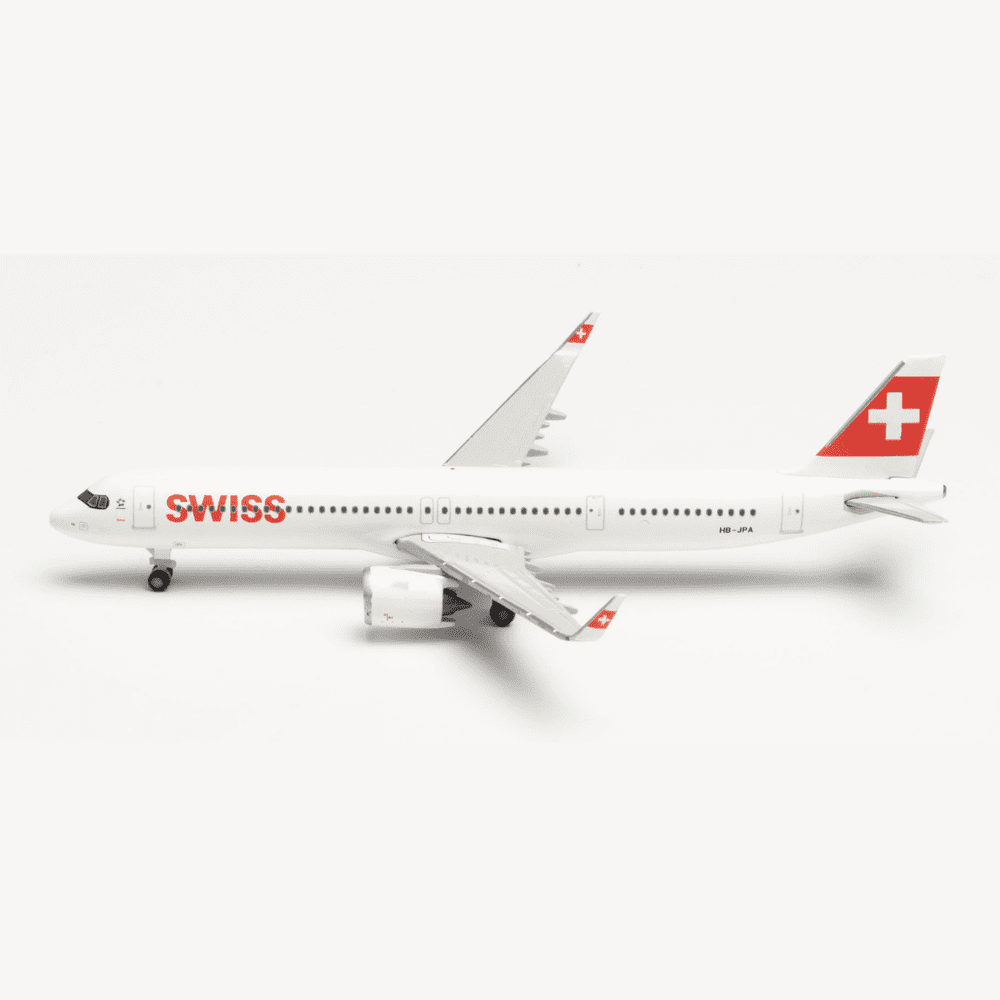 Airbus A220-300 -Swiss International Air Lines, Reg."HB-JCL" - "Winterthur" - Marca: Herpa - Scala: 1:200