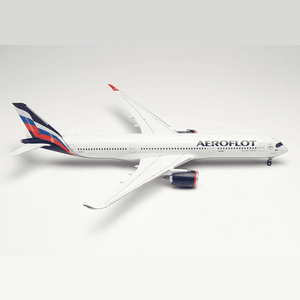 Airbus A350-900 - Aeroflot, Reg."VQ-BFY" - "P.Tchaikovsky" - Marca: Herpa - Scala: 1:200