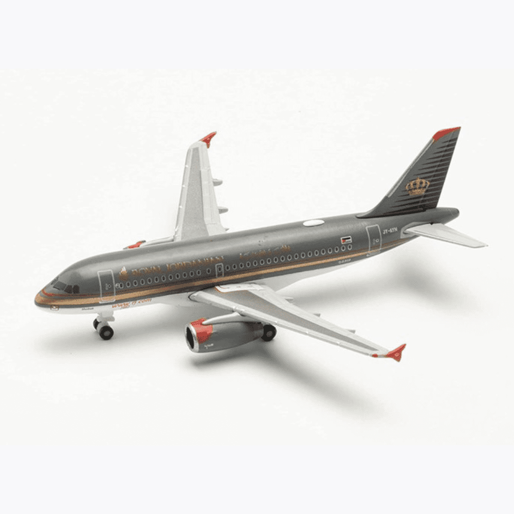 Airbus A319 - Royal Jordan Airlines,Reg."JY-AYN" - "Shobak" - Marca: Herpa - Scala: 1:500