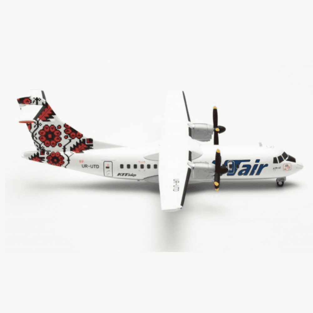 ATR-42-300 - UTair-Ukraine,Reg,."UR-UTD" Edizione Limitata - Marca: Herpa - Scala: 1:200