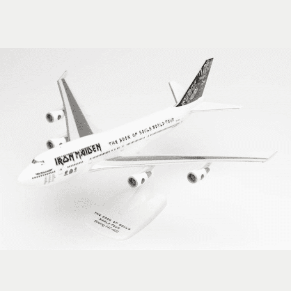 Boeing 747-400 - Iron Maiden - "Ed Force One" - Book of Souls World Tour - Reg."TF-AAK" scala 1:250 HERPA