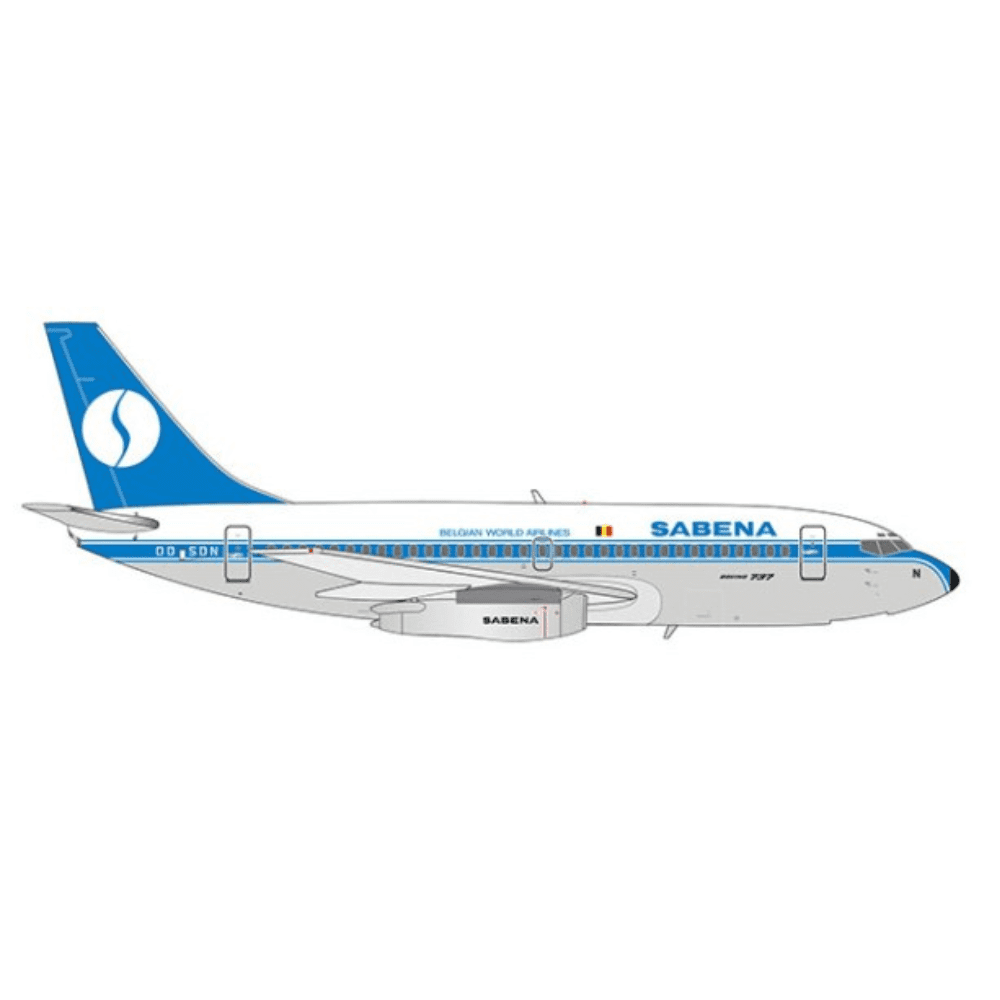 Boeing 737-200 - Sabena, Reg."OO-SDN" Edizione Limitata - Marca: Herpa - Scala: 1:200