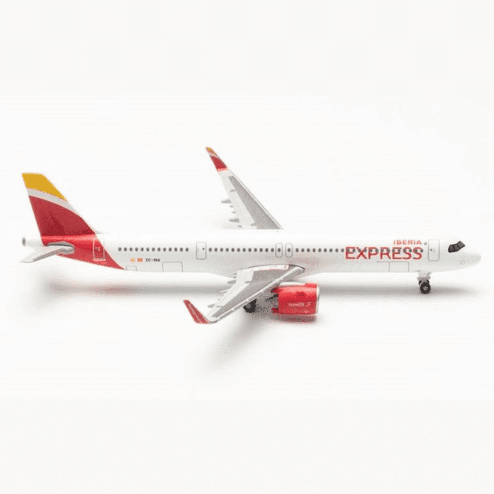 Airbus A321neo - Iberia Express,Reg."EC-NIA" - "Lanzarote" Marca: Herpa - Scala: 1:500