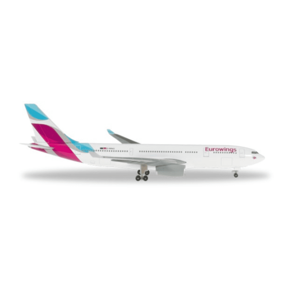 Airbus A330-200 - Eurowings,Reg."D-AXGA" Marca: Herpa - Scala: 1:500