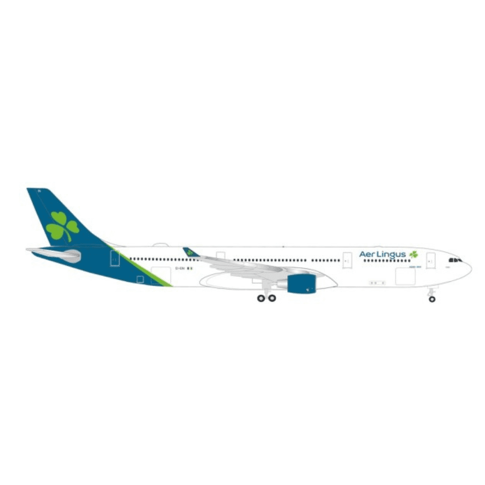 Airbus A330-300 - Aer Lingus,Reg."EI-EIN" - "St.Dallan/Dallan" Marca: Herpa - Scala: 1:500