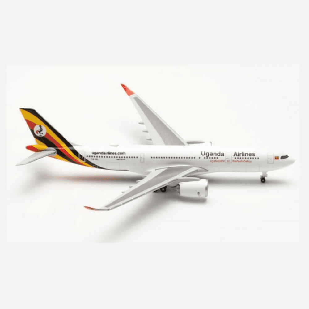 Airbus A330-800neo - Uganda Airlines, Reg."5X-NIL" Edizione Limitata Marca: Herpa - Scala: 1:500