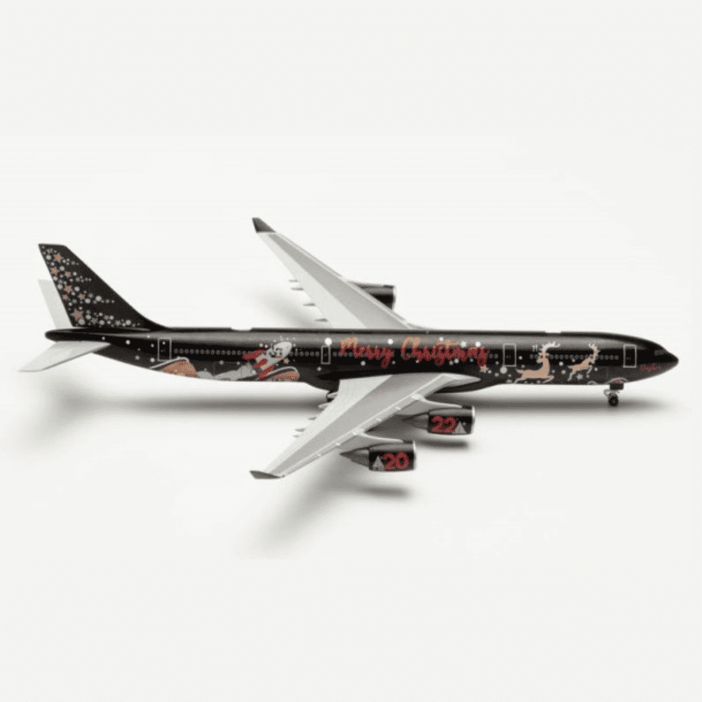 Airbus A340-500 - Christmas 2022 Marca: Herpa - Scala: 1:500