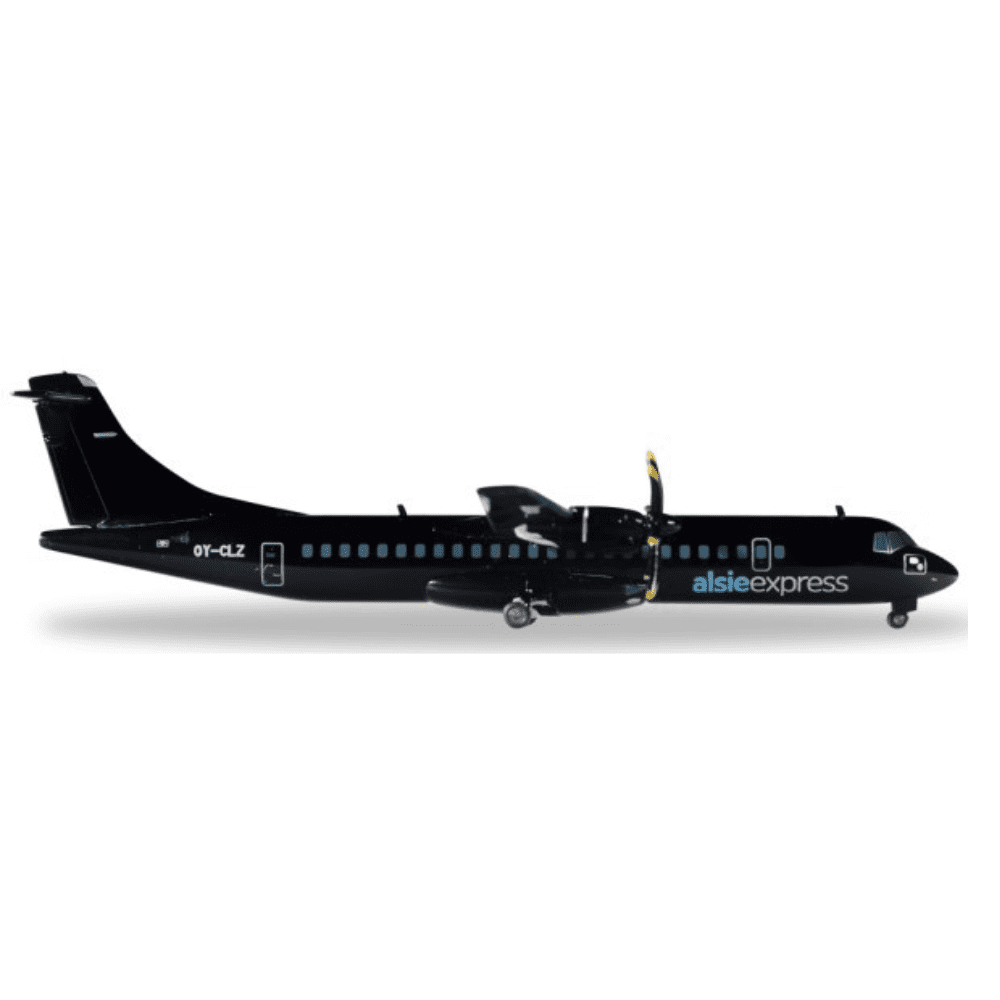 ATR-72-500 - Alsie Express, Reg."OY-CLZ" Edizione Limitata - Marca: Herpa - Scala: 1:200