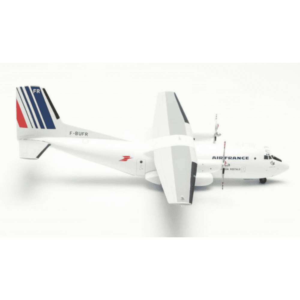 Transall C-160 - Air France - Aviation Postale, Reg."F-BUFR" Edizione Limitata Marca: Herpa - Scala: 1:200