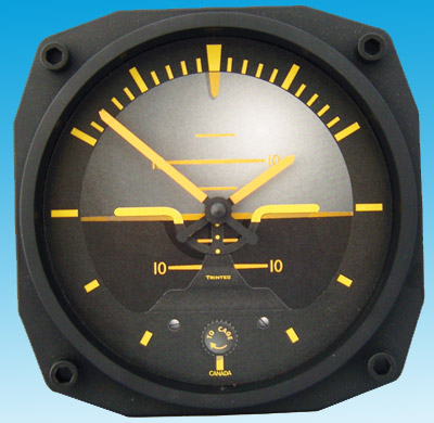 Orizzonte Artificiale Vintage - Orologio da parete, dimensioni 17x17 cm. - Trintec