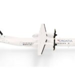 Bombardier Q400 - Croatia Airlines, Reg."9A-CQE", "Zagorje" , Herpa, scala 1:200