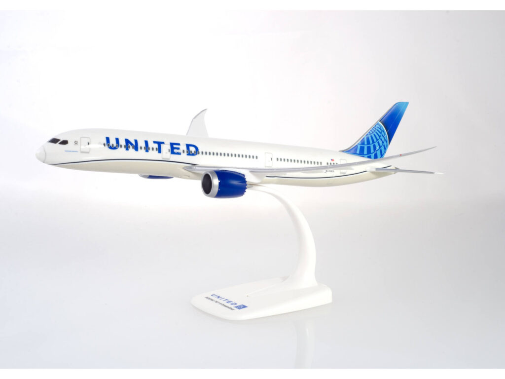 Boeing 787-9 - United Airlines, Reg."N2998I", Herpa, Scala 1:200