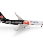 Boeing 737-800 - Sun Express Airlines, Eintracht Frankfurt-SGE Express "Adler im Anflug" Reg."TC-SPM", Herpa, Scala 1:500