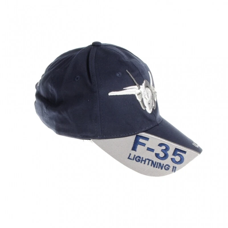 F-35 Lightning II - U.S. Air Force, Cappellino 100% cotone - immagine 4