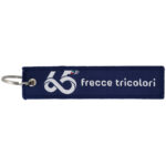 Portachiavi Frecce Tricolori 65° Anniversario in tessuto con doppio ricamo Prodotto Ufficiale AMI
