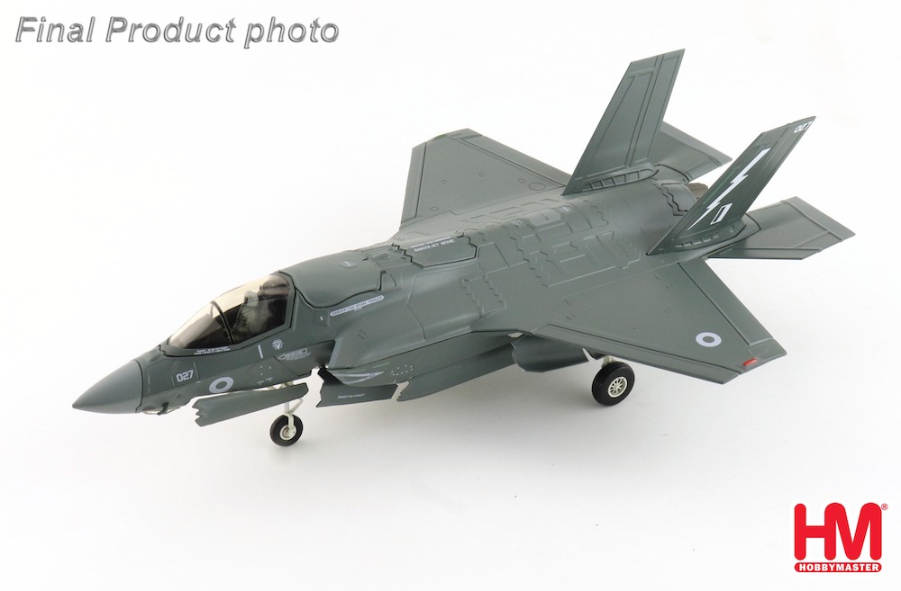 Lockheed F-35B - RAF, "Operation Highmast", "Landing of JS Kaga", Reg."ZM-161", w/extra 2 x meteor inside weapon bay, 8th August 2025 - Scala 1:72