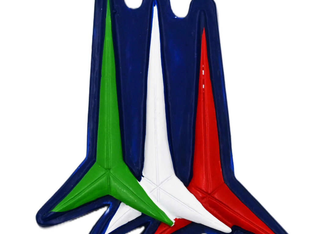Calamita Frecce Tricolori in resina, logo - Prodotto Ufficiale AMI