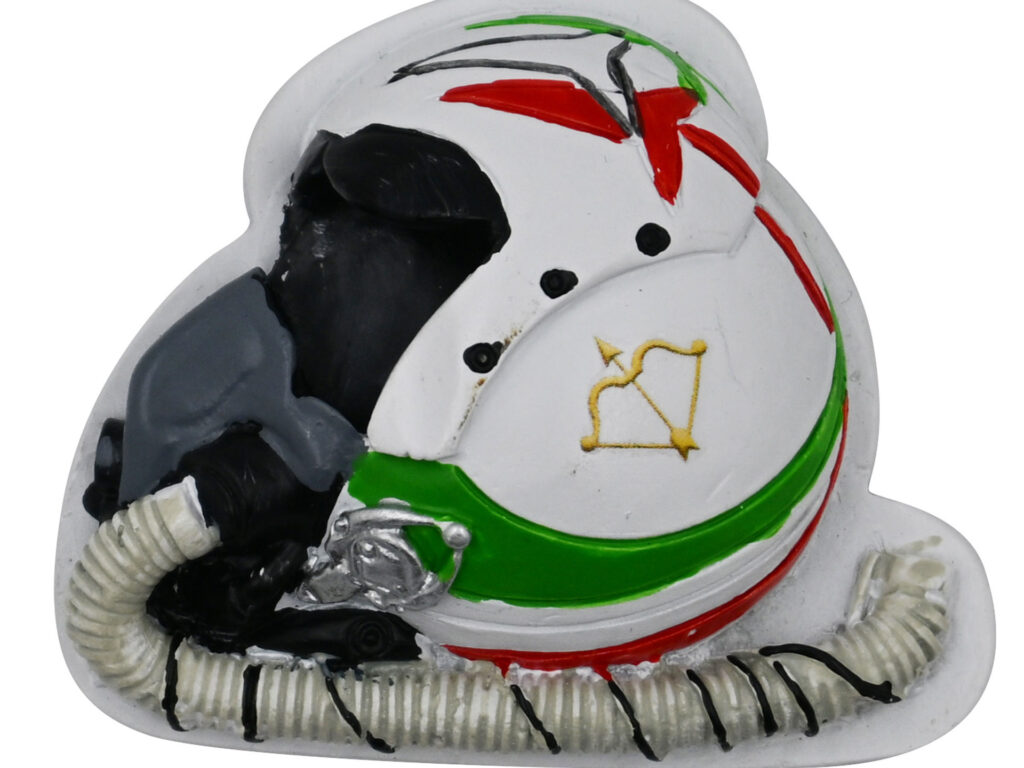 Calamita Frecce Tricolori in resina, casco - Prodotto Ufficiale AMI