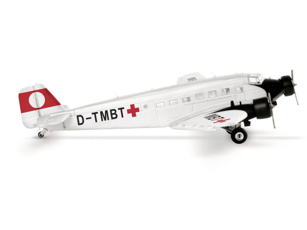 Junkers Ju-52 - Luftwaffe, Reg."D-TMBT", Sanitatsbereitschaft 7 - Herpa, Scala 1:160
