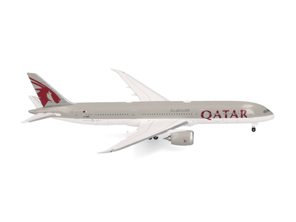 Boeing 787-9 Dreamliner - Qatar Airways, Reg."A7-BHO", Scala 1:500