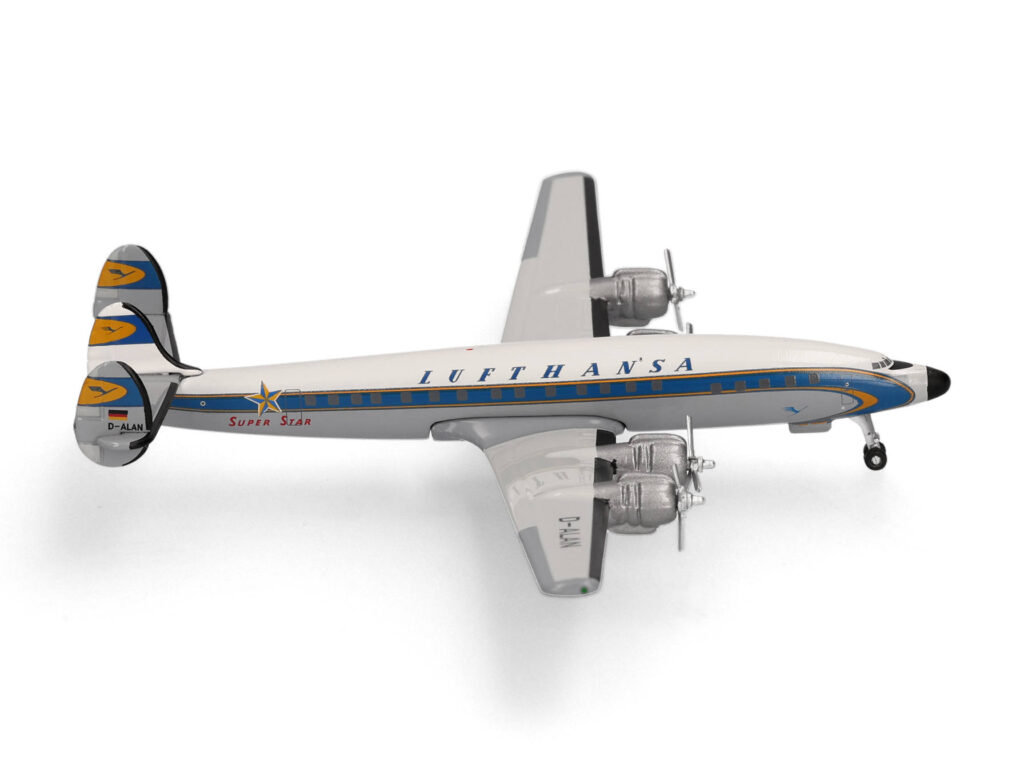 Lockheed L-1649A Super Star - Lufthansa, Reg."D-ALAN", Scala 1:500