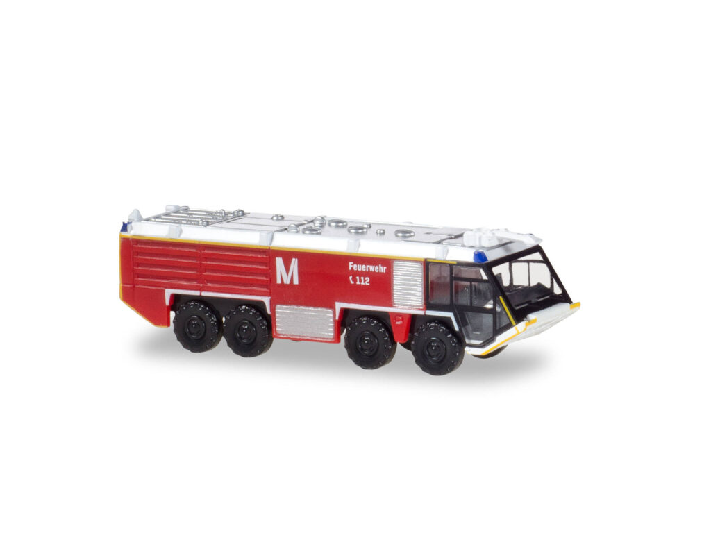 Airport Munich Fire Engine - Herpa - Scala 1:200