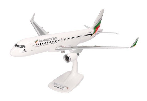 Airbus A320 - Bulgaria Air, Reg."LZ-FBG", "National Carrier", Herpa, Scala 1:100