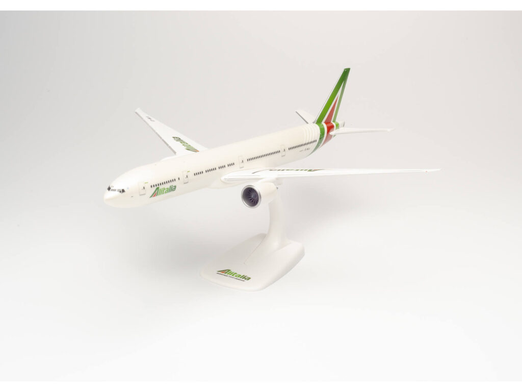 Boeing 777-300ER - Alitalia, Reg."EI-WLA", "Roma", Herpa, Scala 1:200
