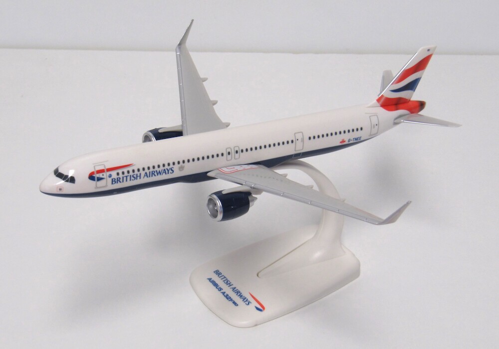 Airbus A321neo - British Airways, Reg."G-TNEE", PPC, Scala 1:200