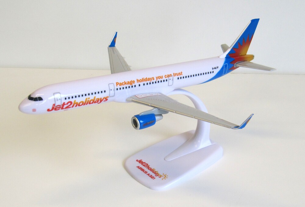 Airbus A321 - Jet2holidays, Reg."G-HLYF", PPC, Scala 1:200
